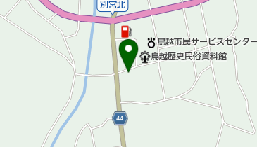 別宮郵便局の地図画像