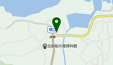 橋立郵便局の地図画像