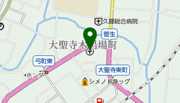 大聖寺菅生郵便局の地図画像