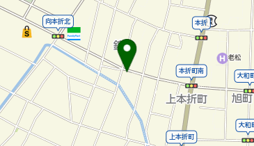 小松芦城郵便局の地図画像