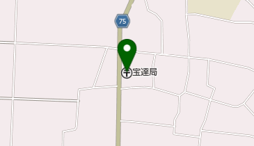 宝達郵便局の地図画像
