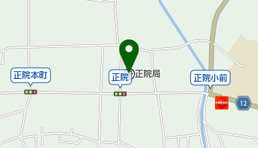 正院郵便局の地図画像