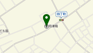 月津郵便局の地図画像