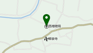 西増穂郵便局の地図画像
