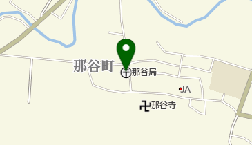 那谷郵便局の地図画像