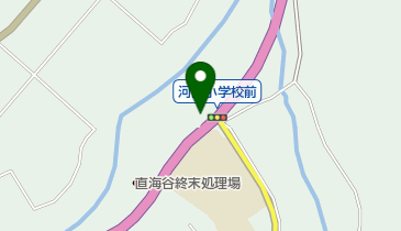 河内郵便局の地図画像