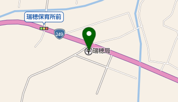 瑞穂郵便局の地図画像