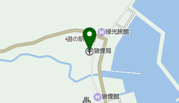 狼煙郵便局の地図画像