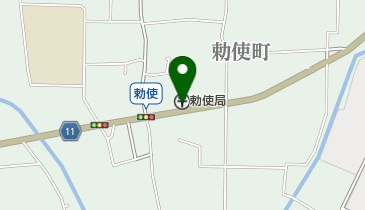 勅使郵便局の地図画像