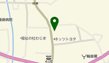 河原田郵便局の地図画像