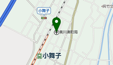 美川湊町郵便局の地図画像