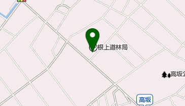 根上道林郵便局の地図画像
