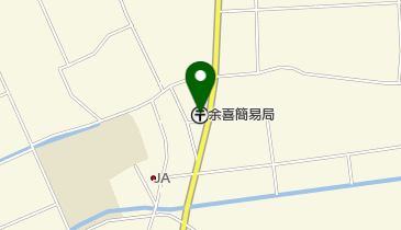 余喜簡易郵便局の地図画像