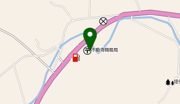 不動寺簡易郵便局の地図画像