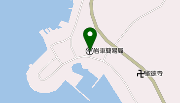 岩車簡易郵便局の地図画像