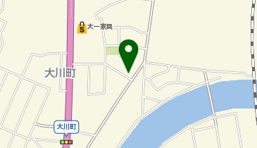 羽咋釜屋簡易郵便局の地図画像