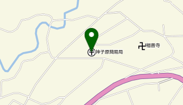 神子原簡易郵便局の地図画像