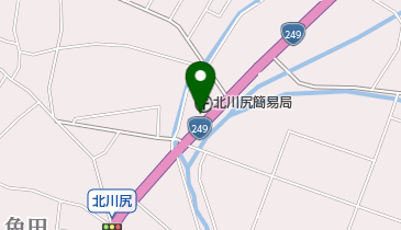 北川尻簡易郵便局の地図画像