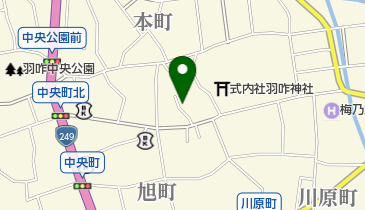羽咋本町簡易郵便局の地図画像