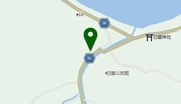 折戸簡易郵便局の地図画像