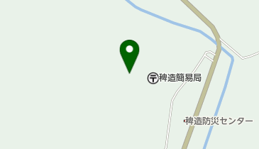 稗造簡易郵便局の地図画像