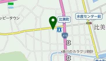 氷見郵便局の地図画像