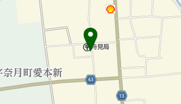 舟見郵便局の地図画像