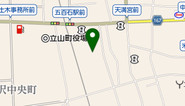 立山郵便局の地図画像