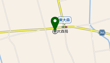 大森郵便局の地図画像