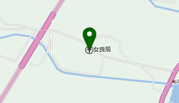 女良郵便局の地図画像