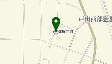 北般若郵便局の地図画像
