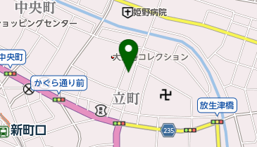 新湊立町郵便局の地図画像