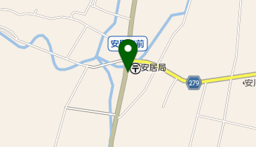 安居郵便局の地図画像