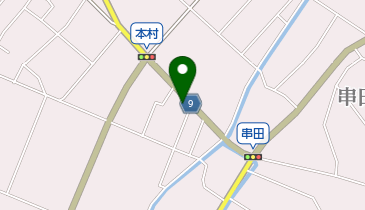 櫛田郵便局の地図画像