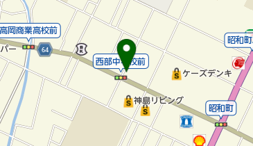 高岡美幸町郵便局の地図画像