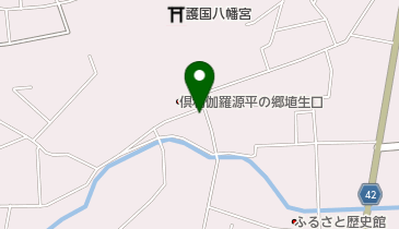 埴生簡易郵便局の地図画像