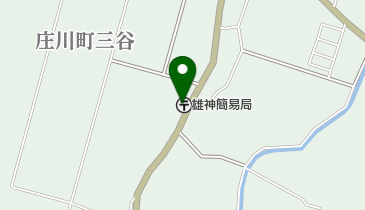 雄神簡易郵便局の地図画像