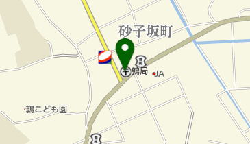 鶉郵便局の地図画像