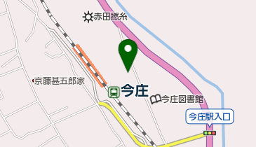 今庄郵便局の地図画像