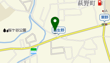 粟野郵便局の地図画像