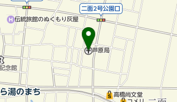 芦原郵便局の地図画像