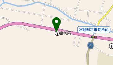 宮崎郵便局の地図画像