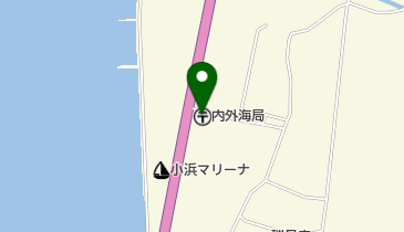 内外海郵便局の地図画像