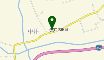 口名田郵便局の地図画像