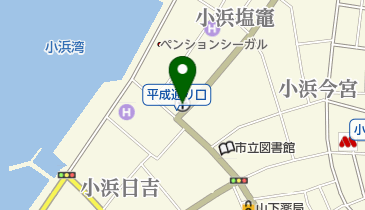 小浜玉前郵便局の地図画像