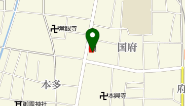 武生桂郵便局の地図画像