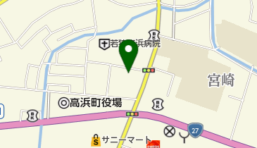 高浜郵便局の地図画像