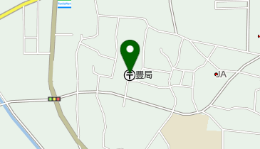 豊郵便局の地図画像