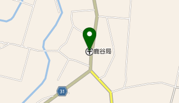 鹿谷郵便局の地図画像