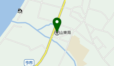 山東郵便局の地図画像